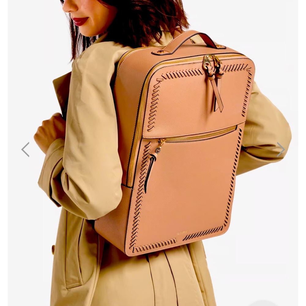 Calpak Leather Laptop Bag